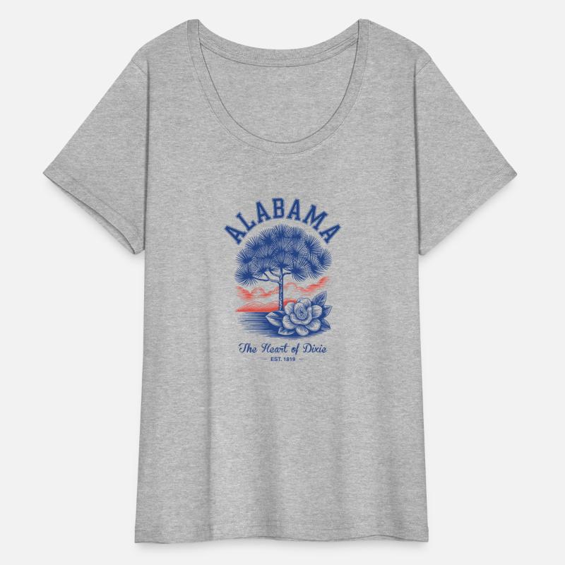 Alabama State Outline – License Plate Art