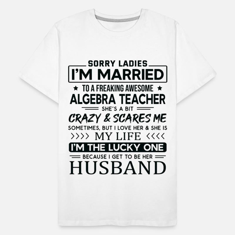 Algebra Teacher Saying For Husband