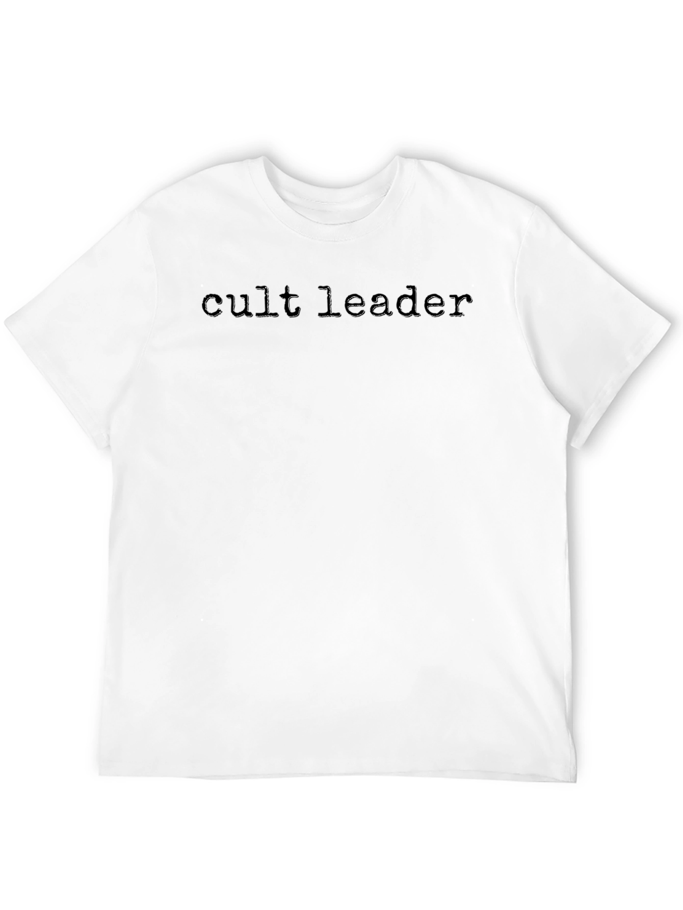 Cult Leader Graphic Print Mens T-Shirt