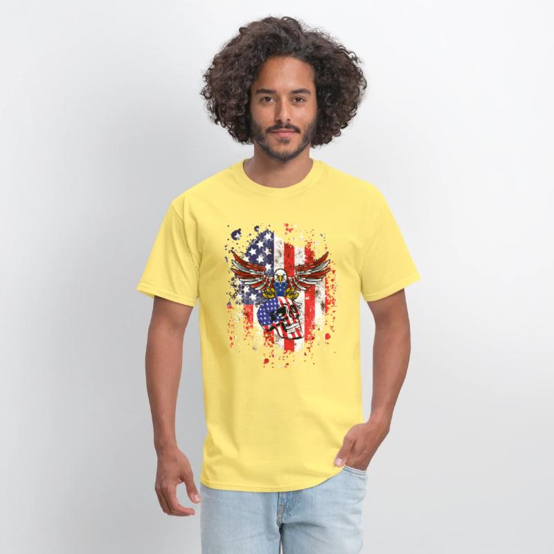 American eagle skull
