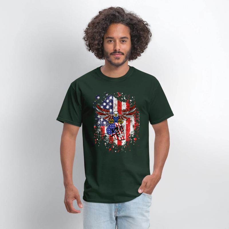 American eagle skull