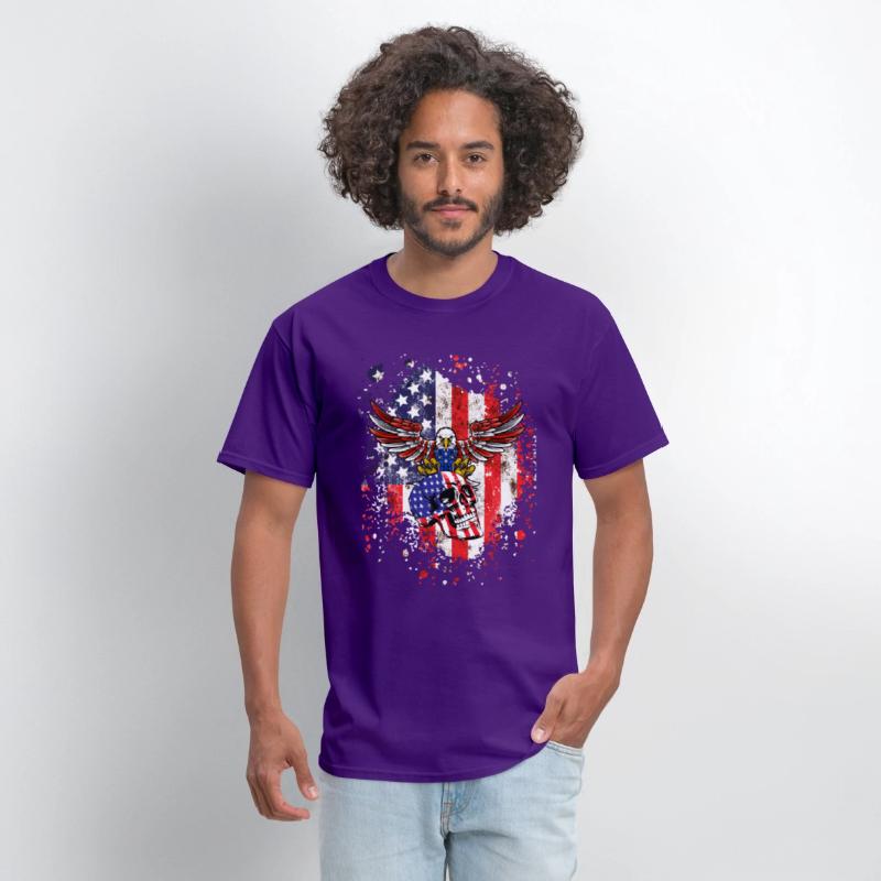 American eagle skull