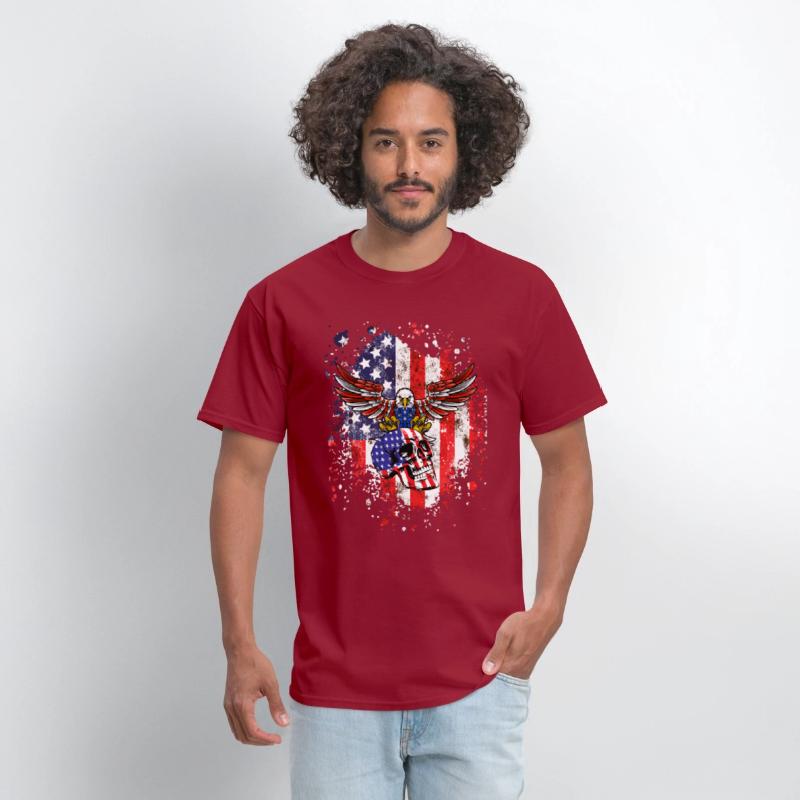 American eagle skull
