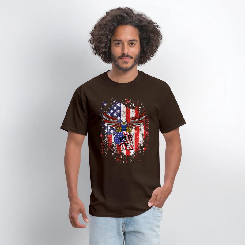 American eagle skull