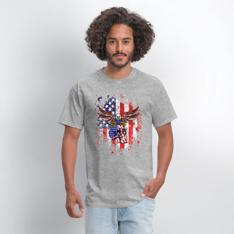 American eagle skull