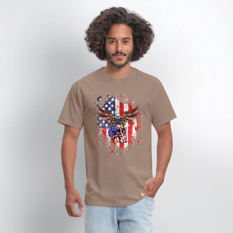 American eagle skull