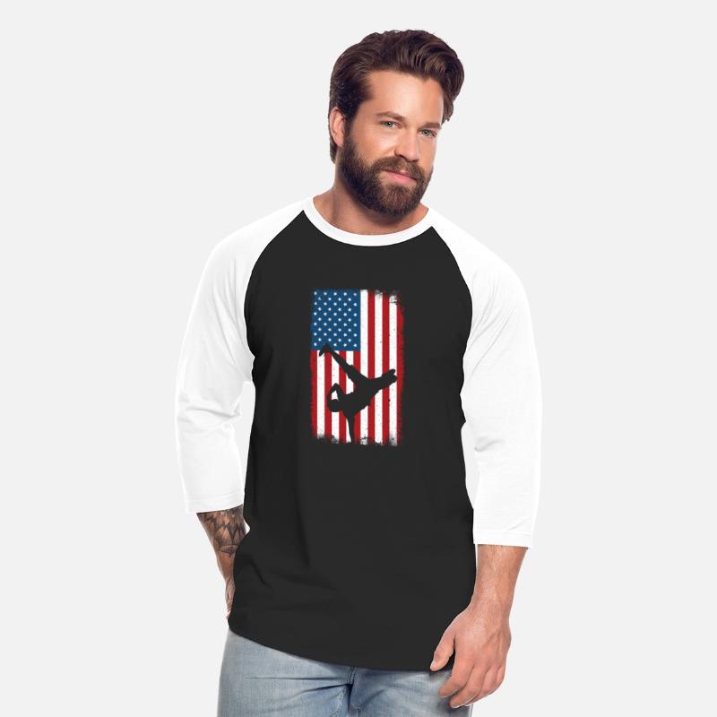 American flag - breakdancing bboy hip hop dance