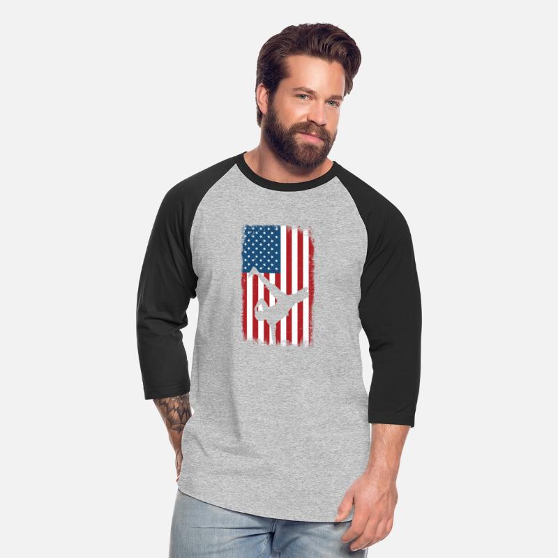American flag - breakdancing bboy hip hop dance