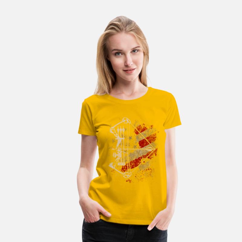 American Flag Bowhunting Bow Archery Deer Hunter
