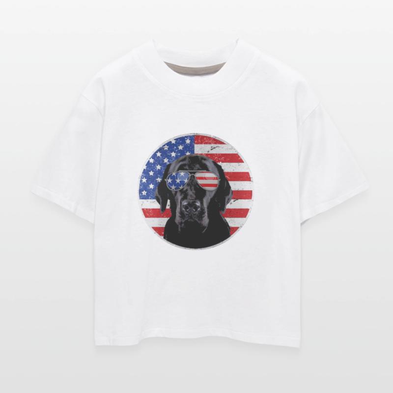 American Flag Dog