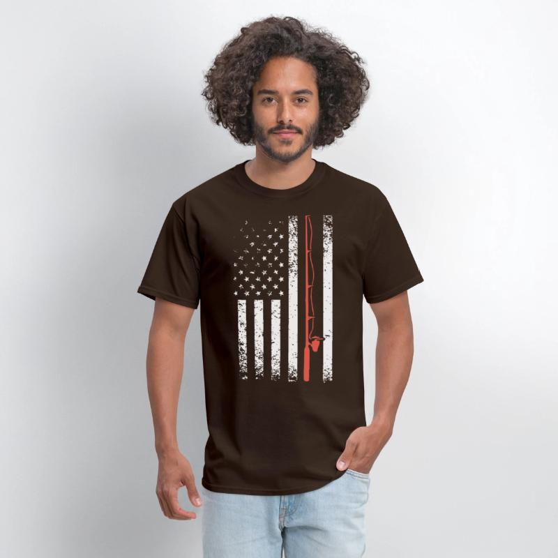 AMERICAN FLAG FISHING POLE gun