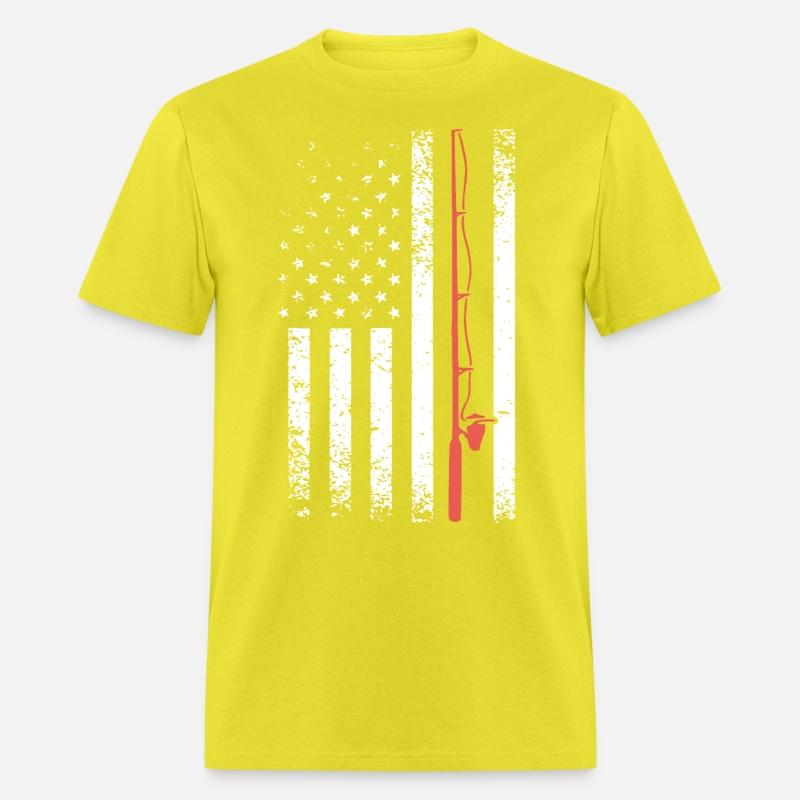 AMERICAN FLAG FISHING POLE gun