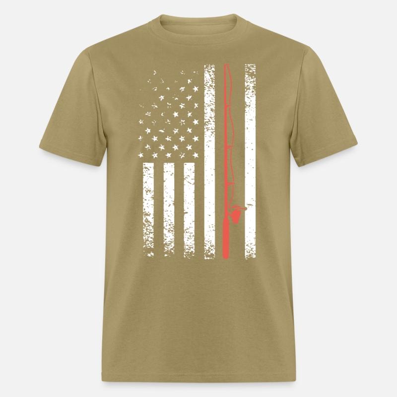 AMERICAN FLAG FISHING POLE gun