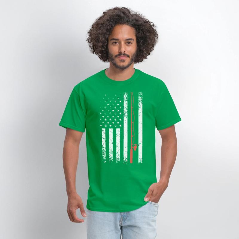 AMERICAN FLAG FISHING POLE gun