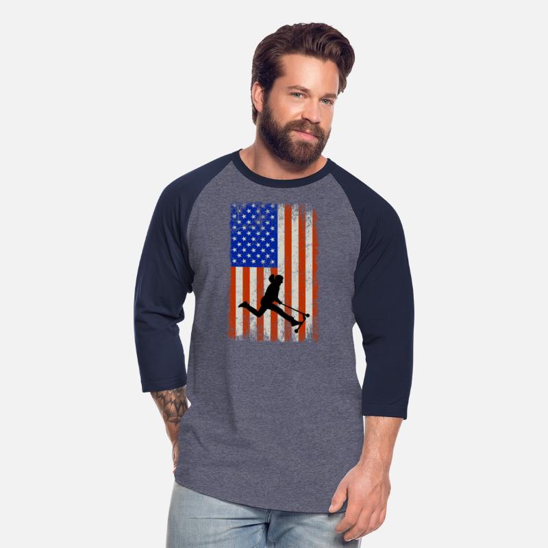 American Flag Freestyle Scootering