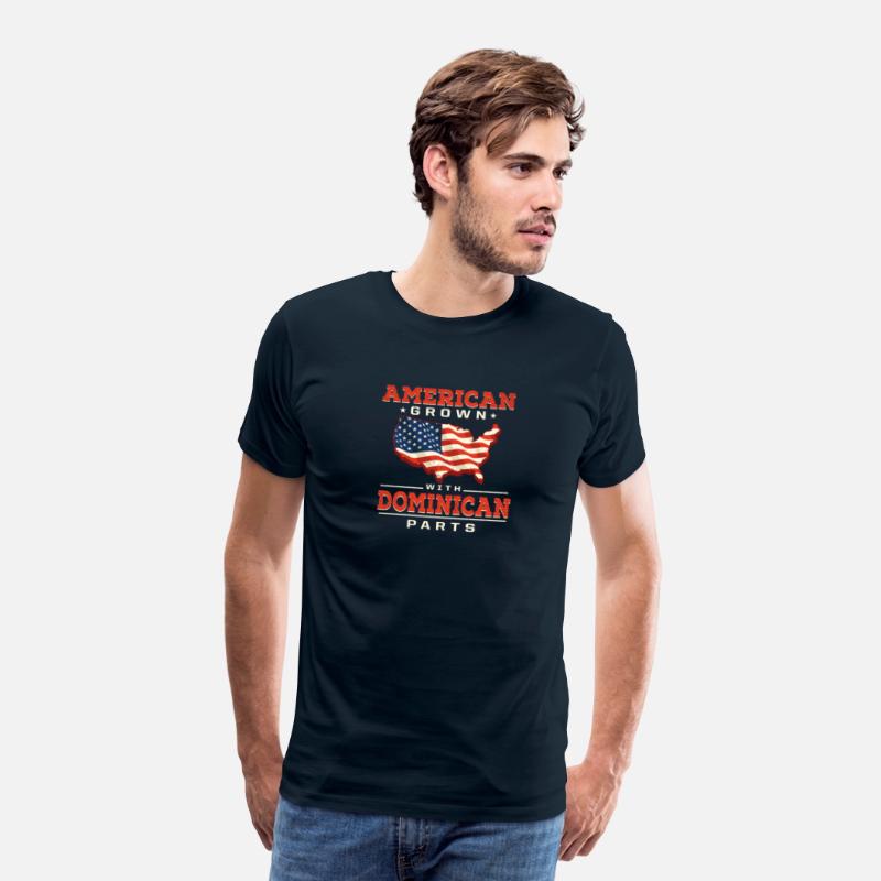 American Grown with Dominican Parts Patriotic
