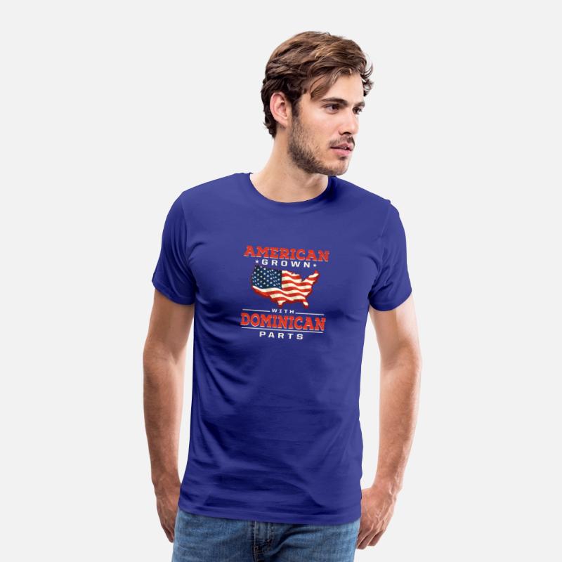 American Grown with Dominican Parts Patriotic