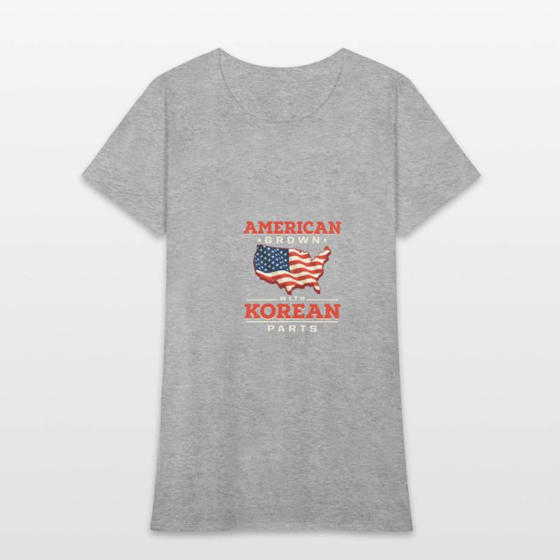 American Grown with Korean Parts Patriotic South K