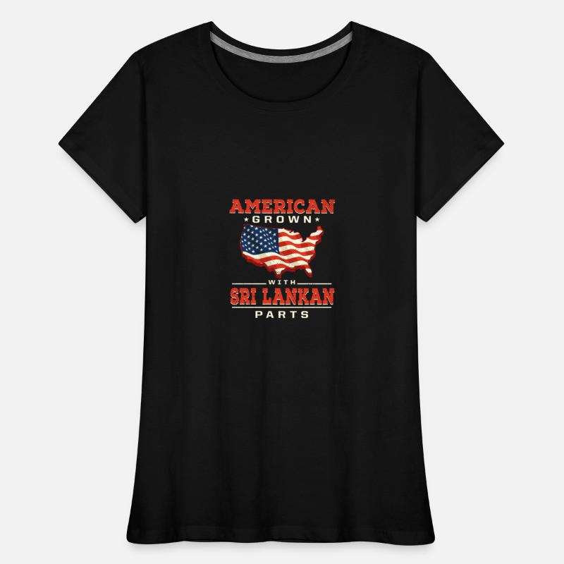 American Grown with Sri Lankan Parts Patriotic Sri
