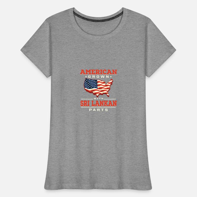 American Grown with Sri Lankan Parts Patriotic Sri