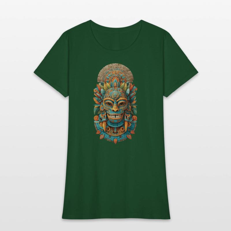 Ancient Maya Aztec Totem