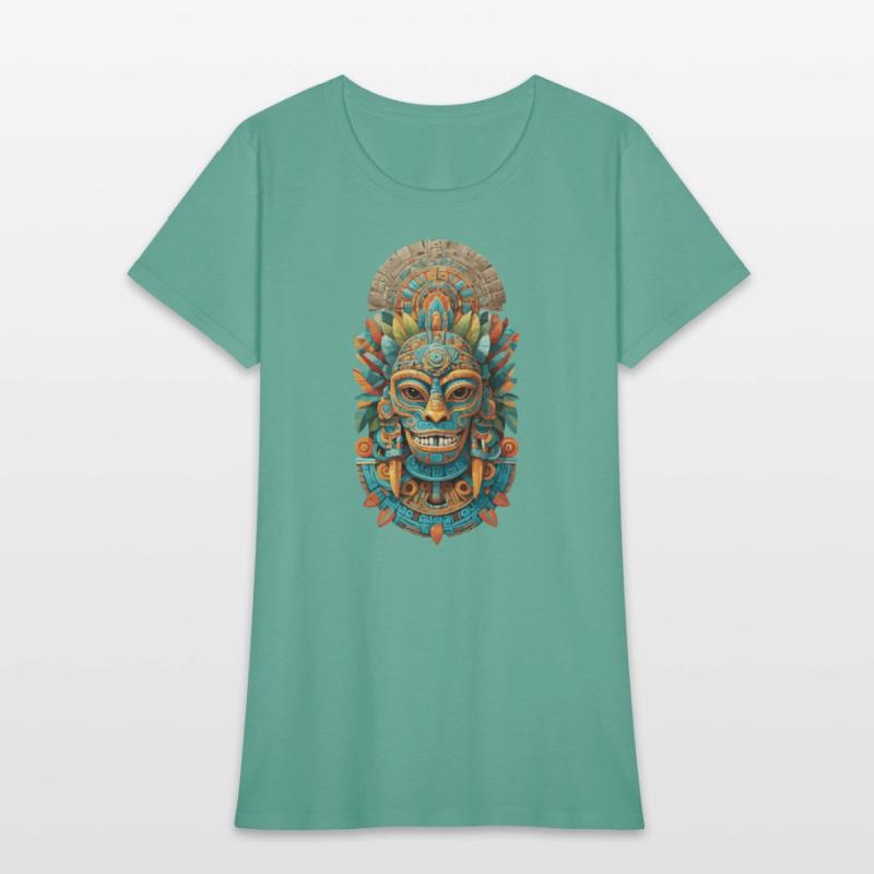 Ancient Maya Aztec Totem