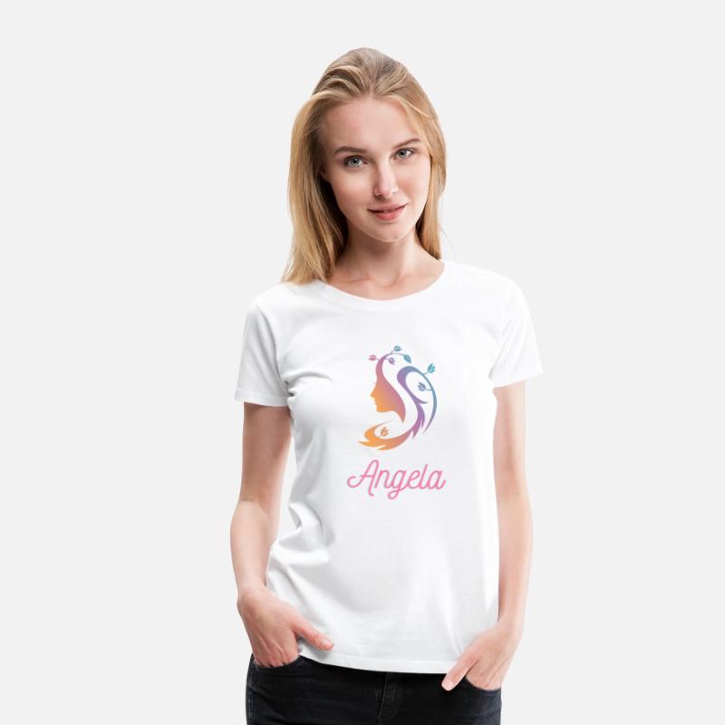 Angela Name Epic Feminine Woman, Girl, Lady