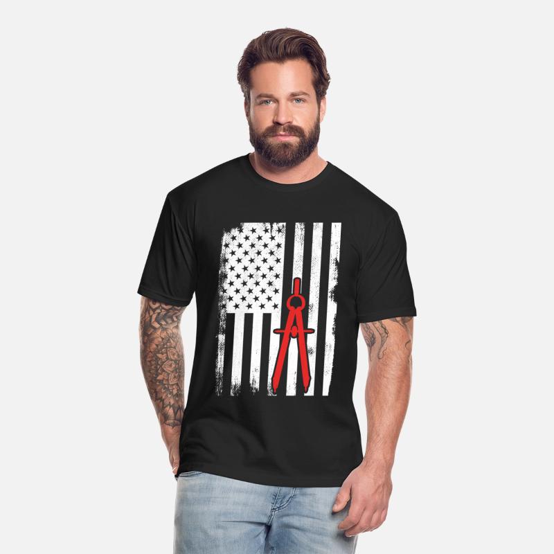 Architecture USA Flag