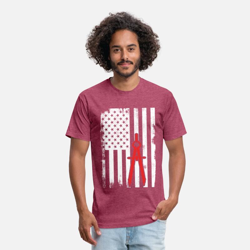 Architecture USA Flag