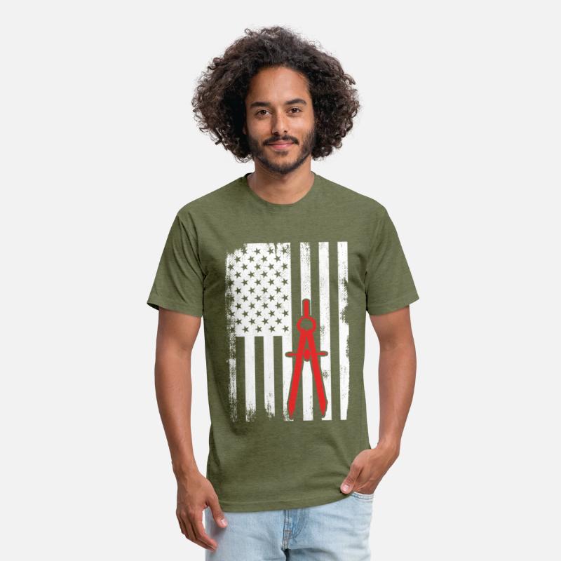Architecture USA Flag