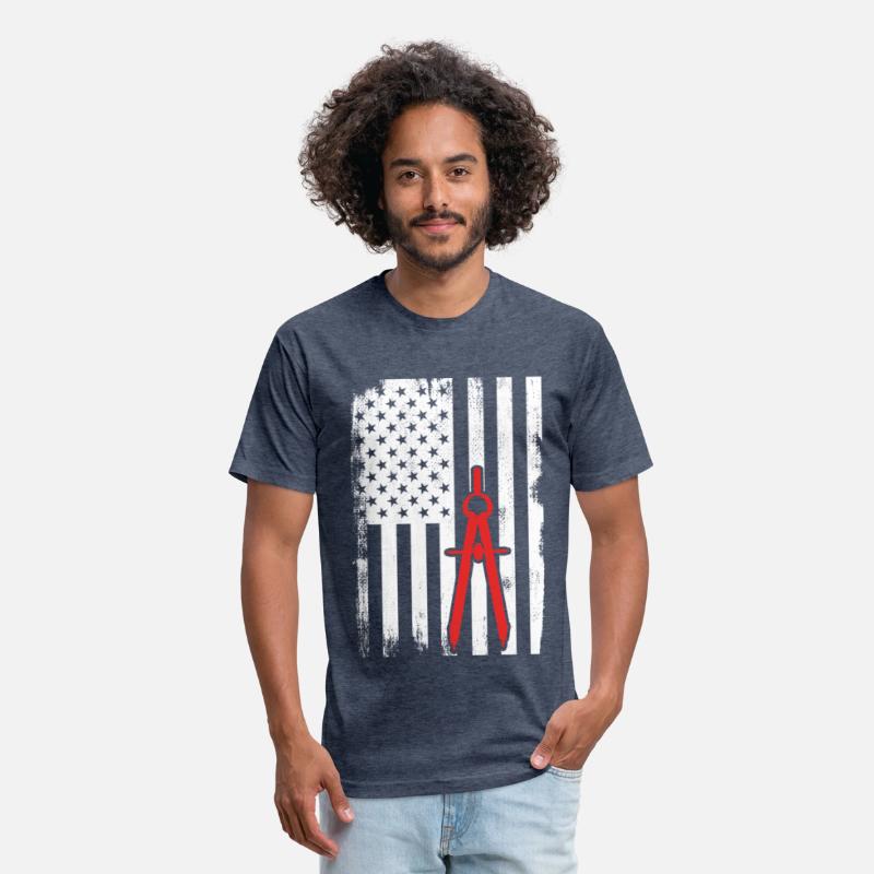 Architecture USA Flag