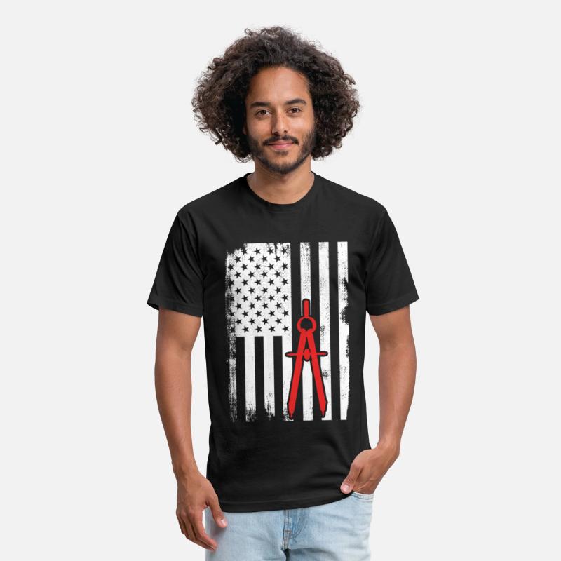 Architecture USA Flag
