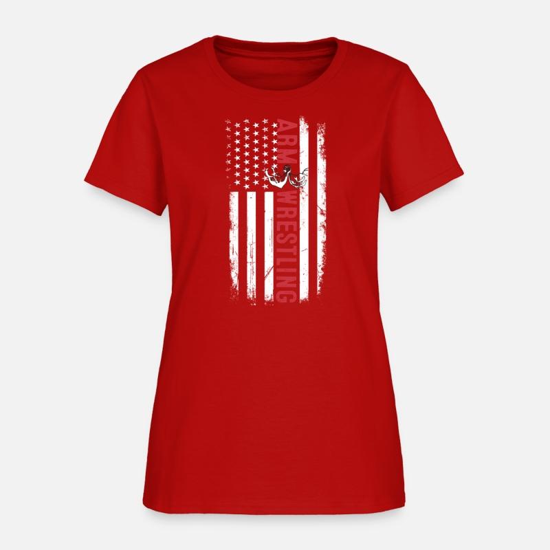 Arm Wrestling American USA Flag Armwrestling