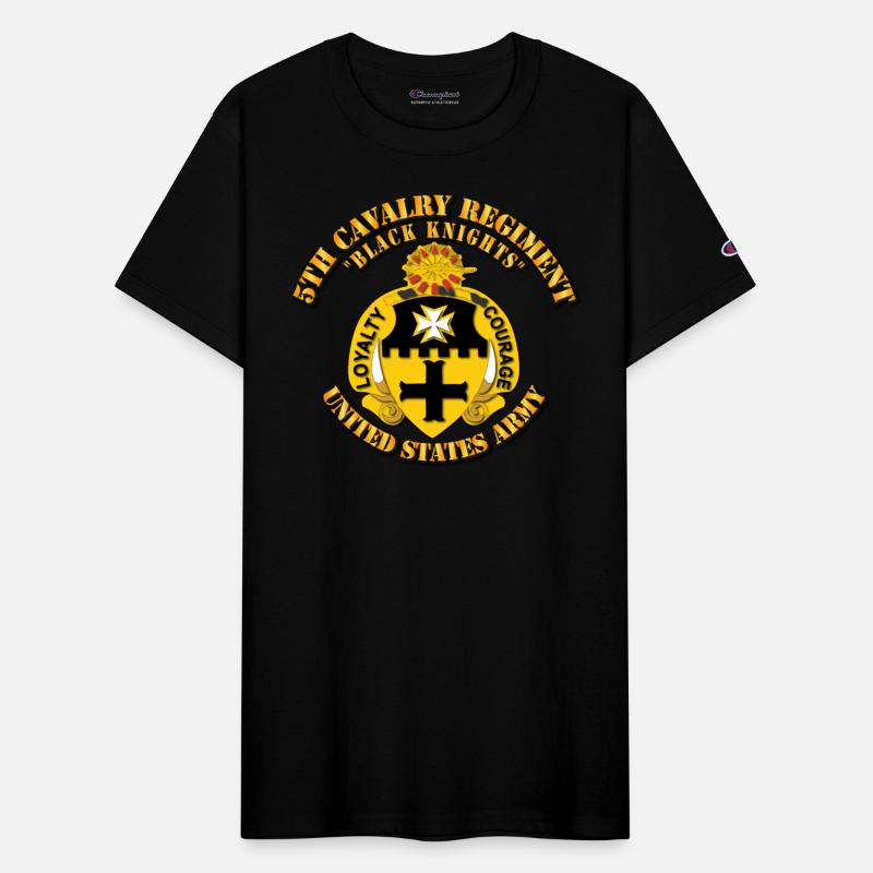 Army 5th Cavalry Regiment Black Knights