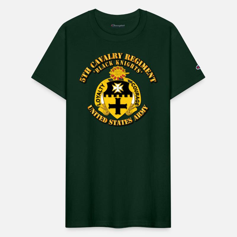 Army 5th Cavalry Regiment Black Knights