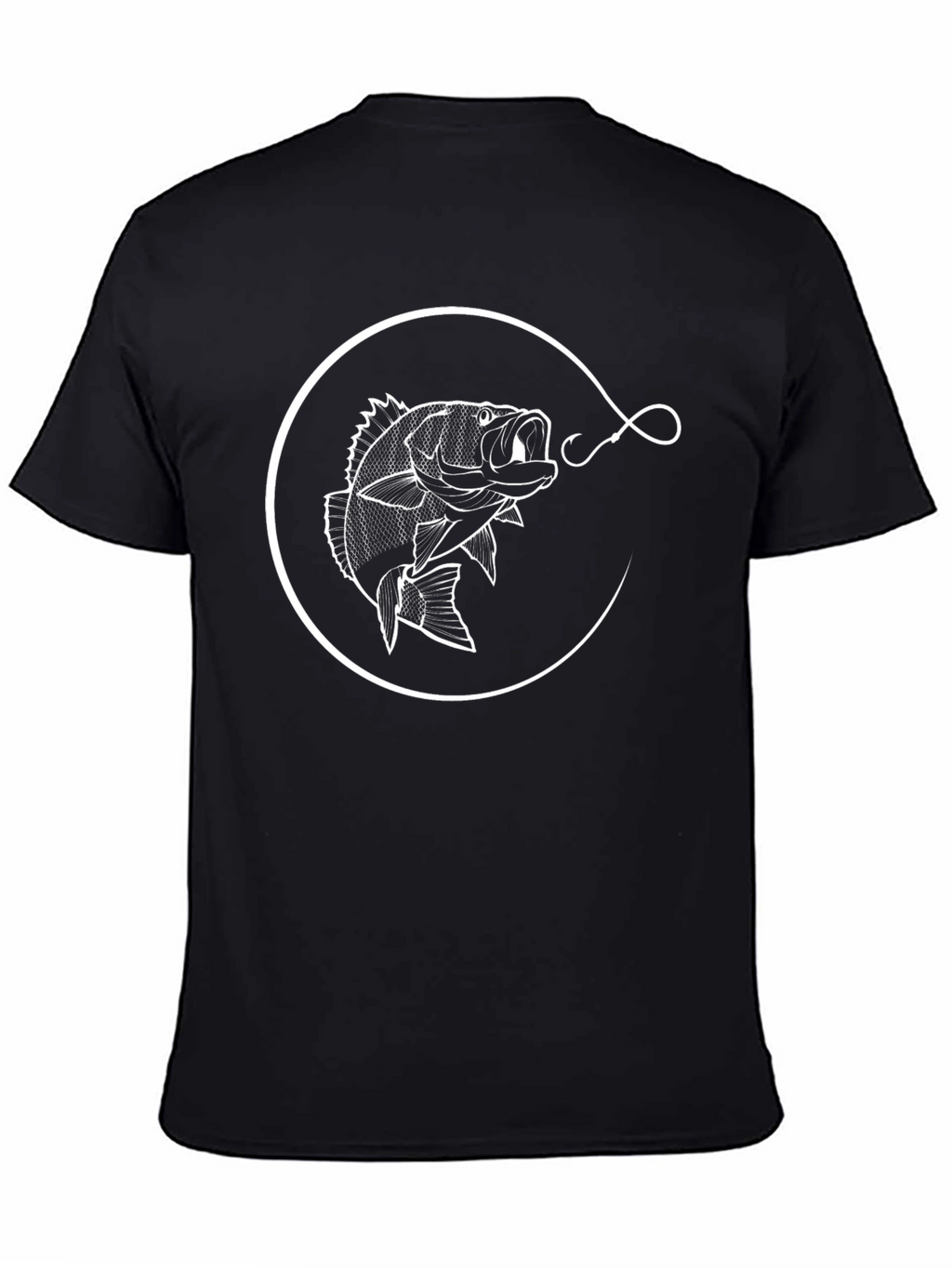 Bass Fish T-Shirt - Fishing Graphic Tee
