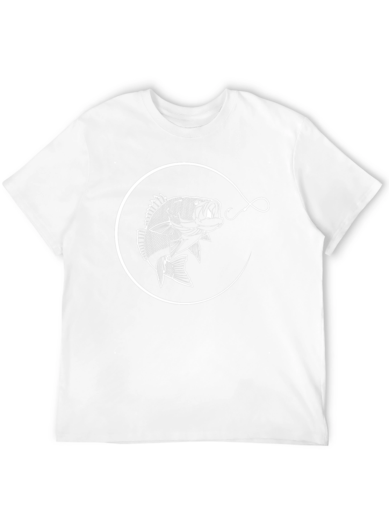 Bass Fish T-Shirt - Fishing Graphic Tee