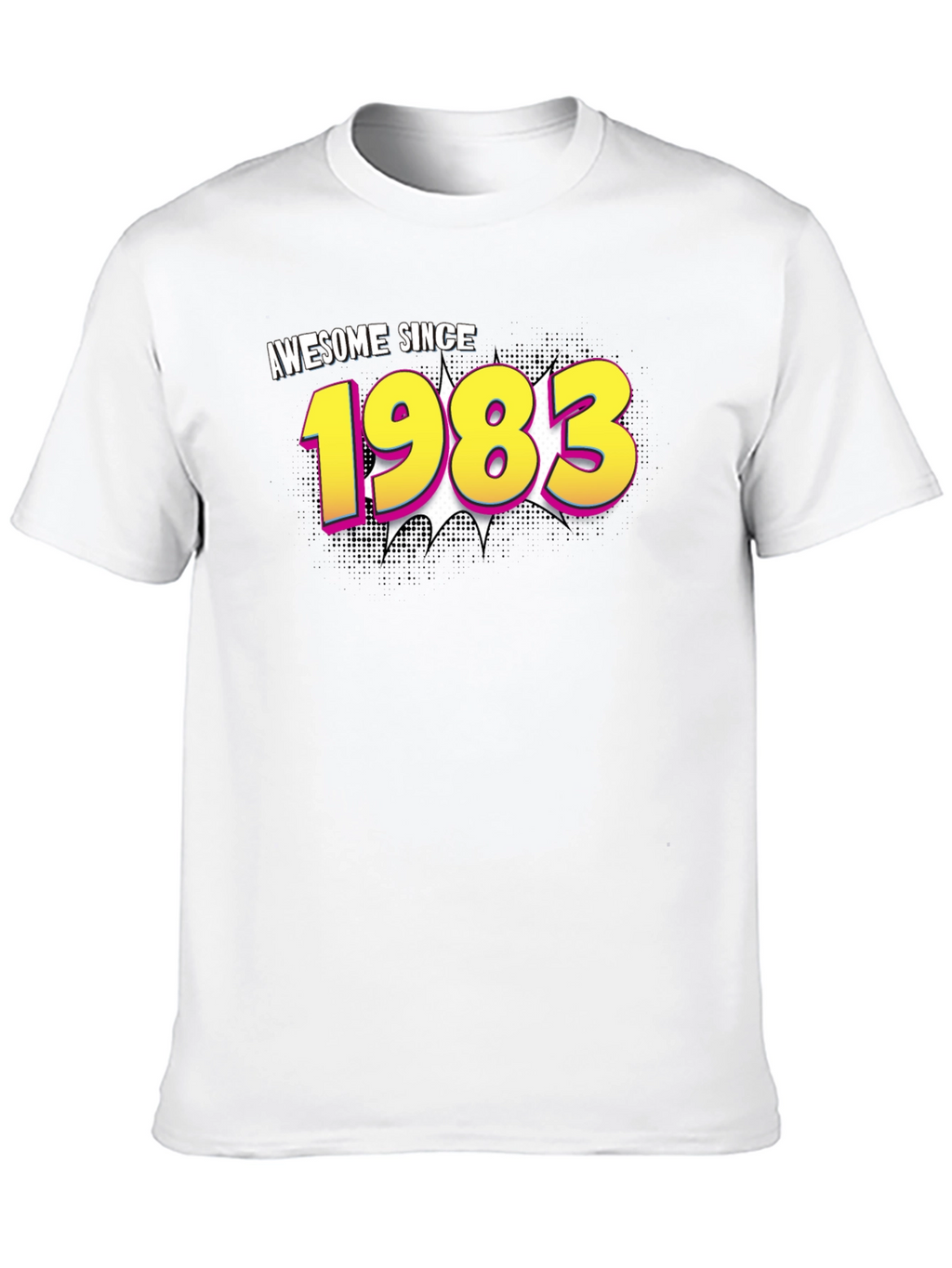 Awesome Since 1983 Black T-Shirt