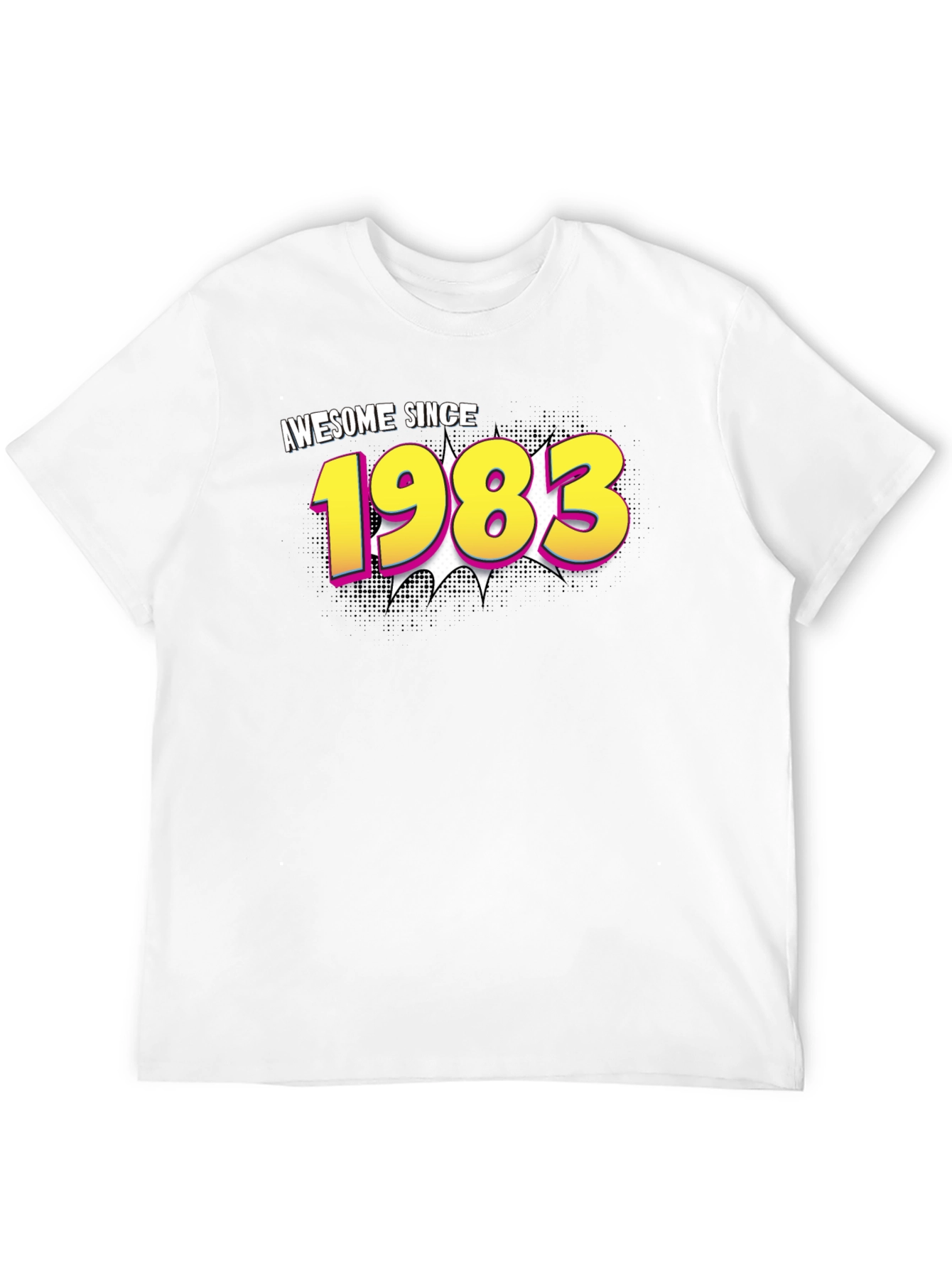 Awesome Since 1983 Black T-Shirt