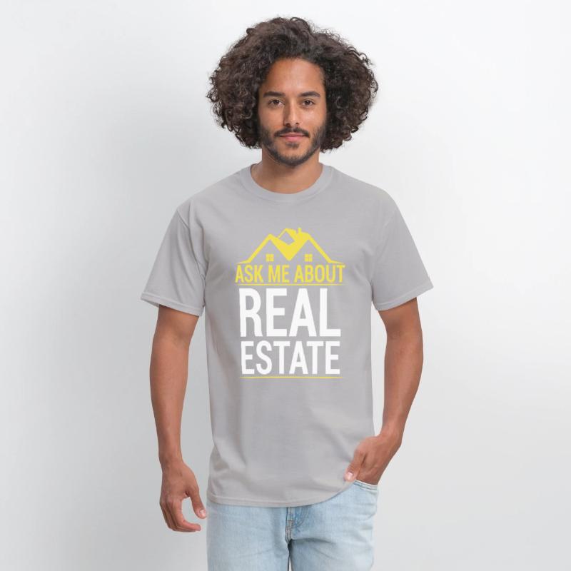 Asks Me About Real Estate Funny Pun Realtor Agent