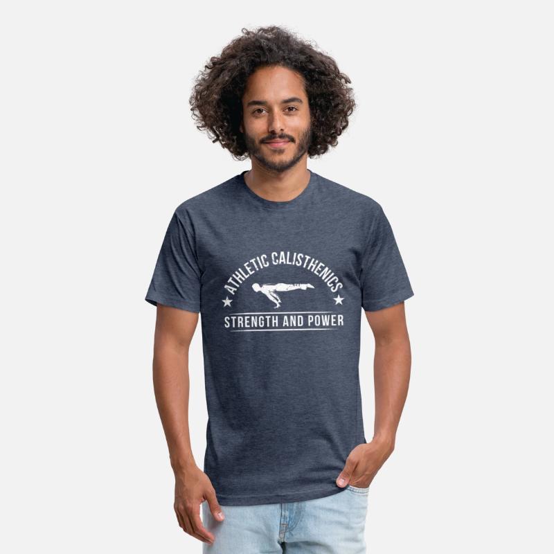 athletic calisthenics power and strength t shirt