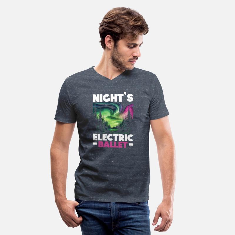 Aurora Borealis Dark Sky Nature Light Display