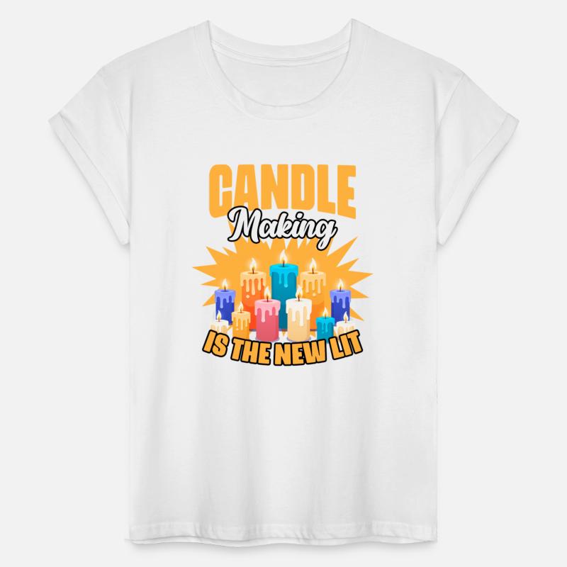 Awesome Wax Candles For A Lit Candle Making Humor