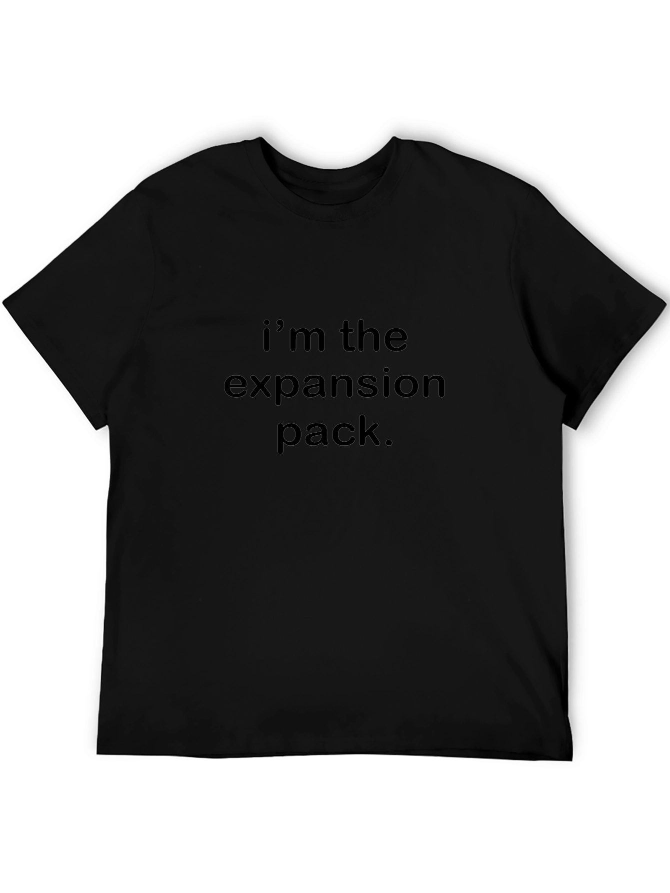 Expansion Pack Mens Black T-Shirt