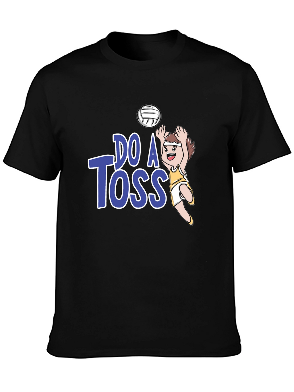Do A Toss Volleyball Graphic Tee
