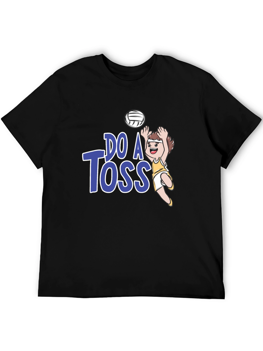Do A Toss Volleyball Graphic Tee