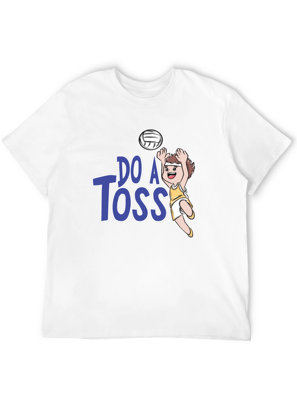 Do A Toss Volleyball Graphic Tee