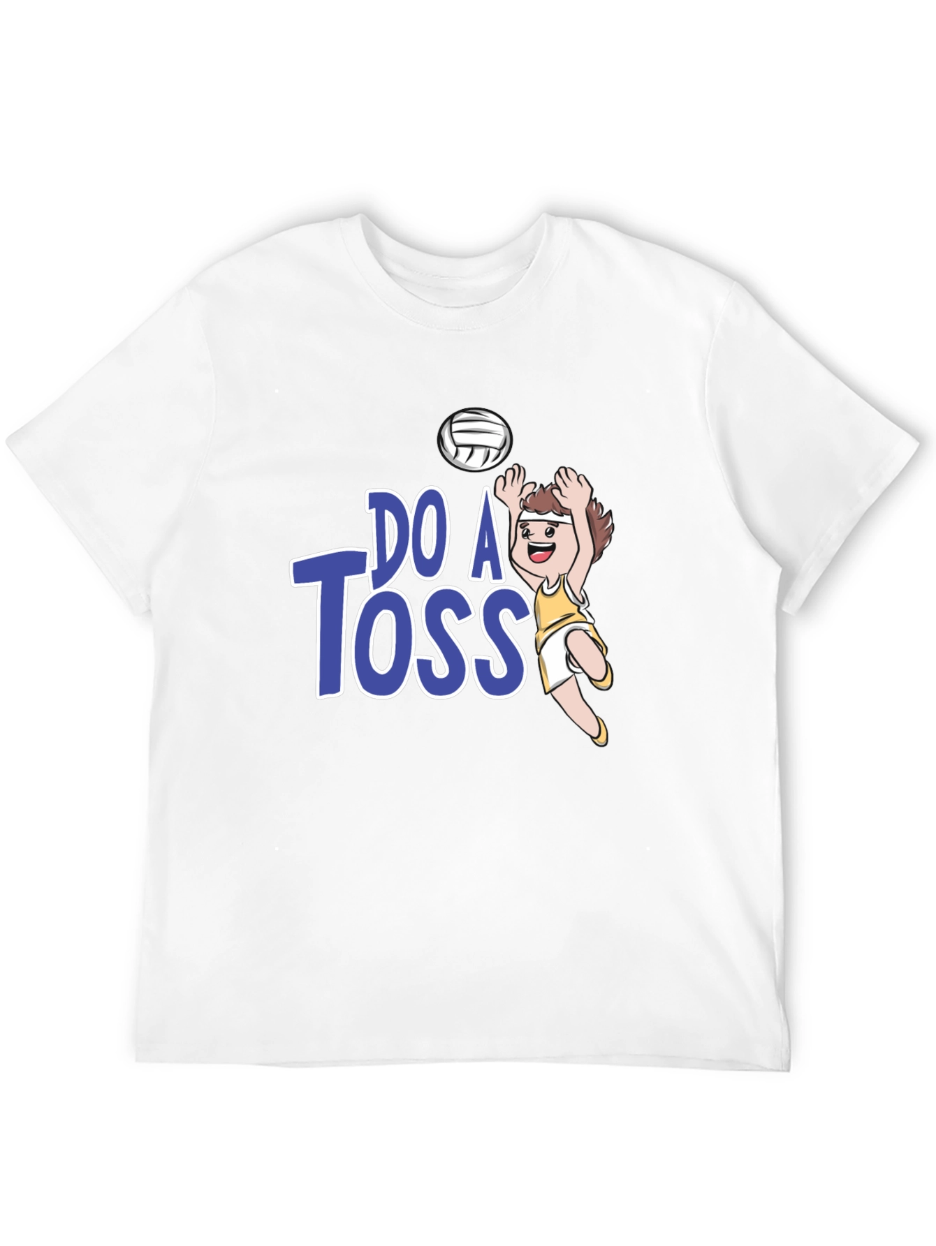 Do A Toss Volleyball Graphic Tee