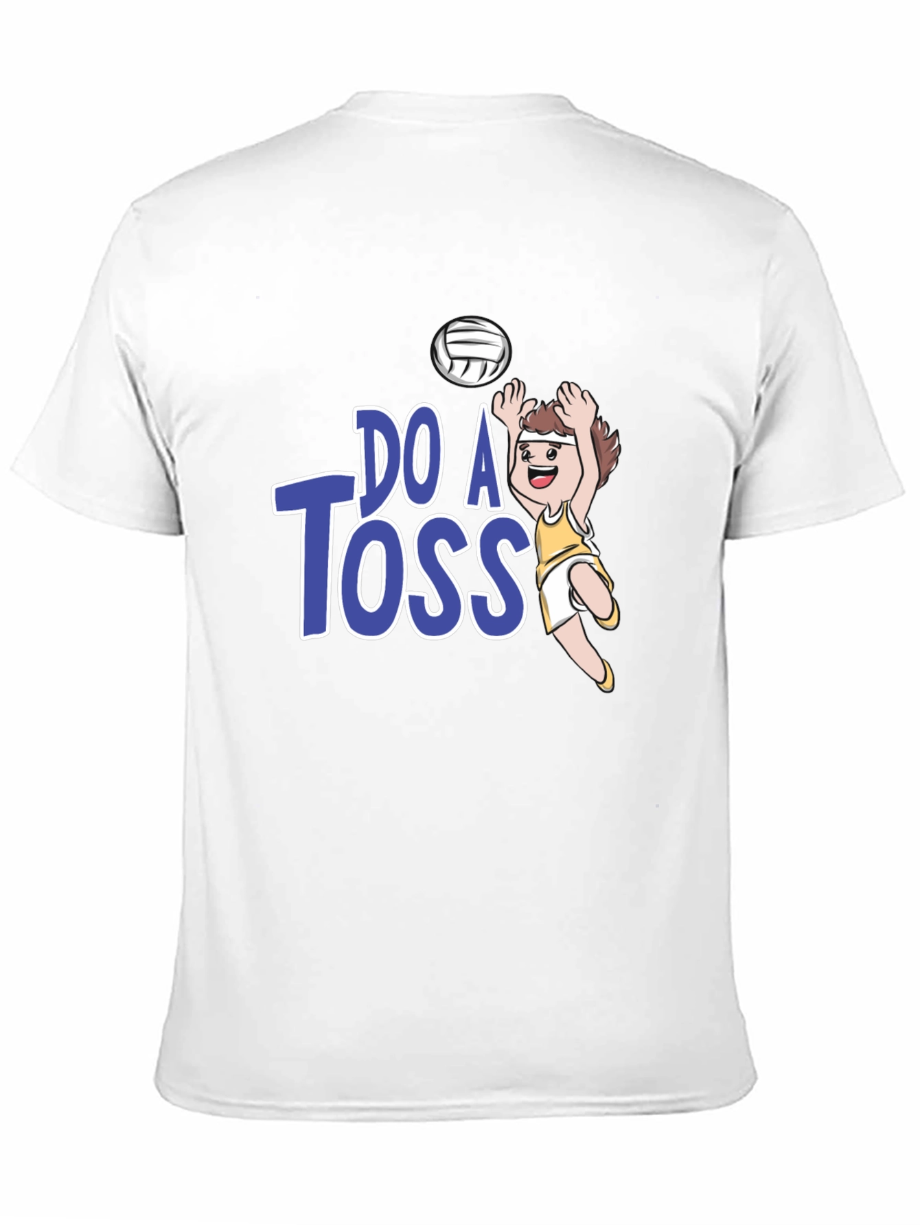 Do A Toss Volleyball Graphic Tee