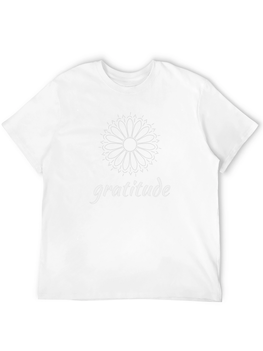 Gratitude T-Shirt - Stylish & Comfortable Black Tee